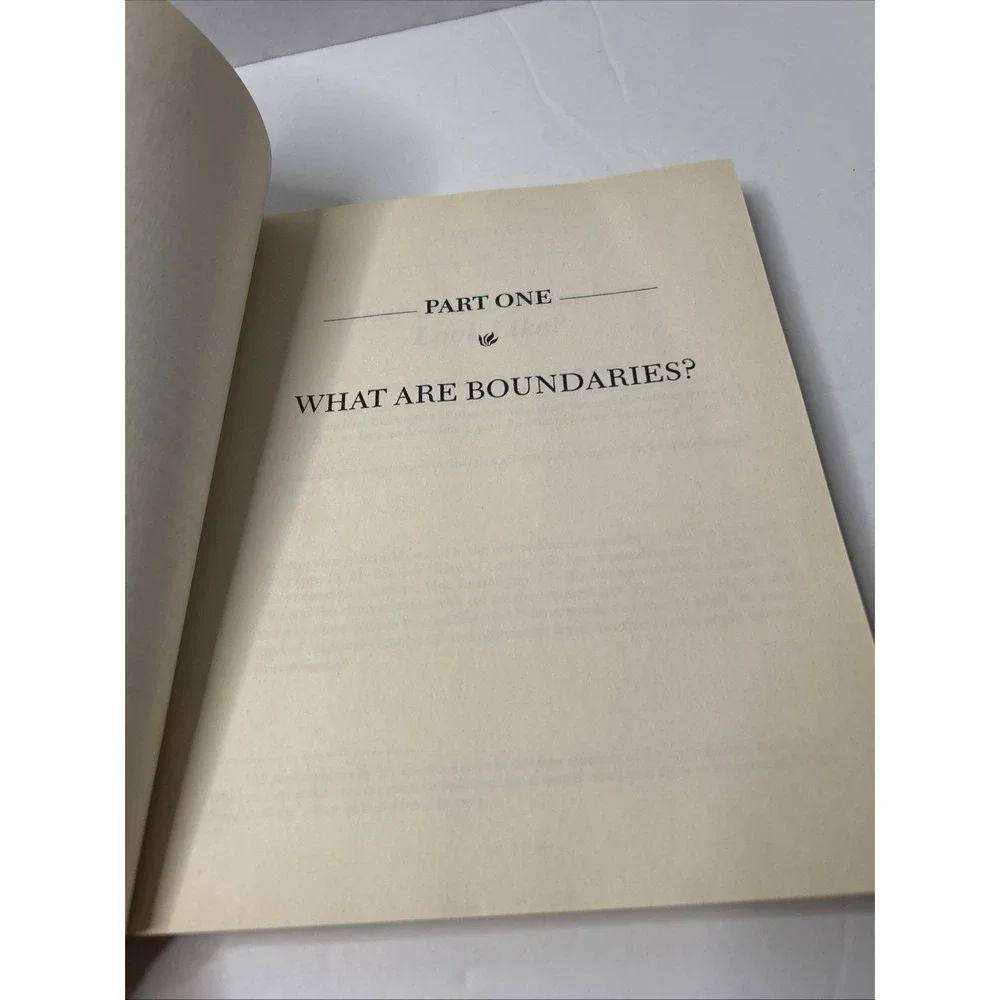 Boundaries Book And Workbook: When to Say Yes When to Say No 1995